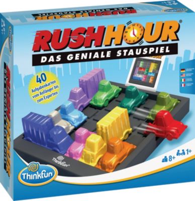 ThinkFun Rush Hour das geniale Stauspiel als Reisespiel 76369 Das bekannte 