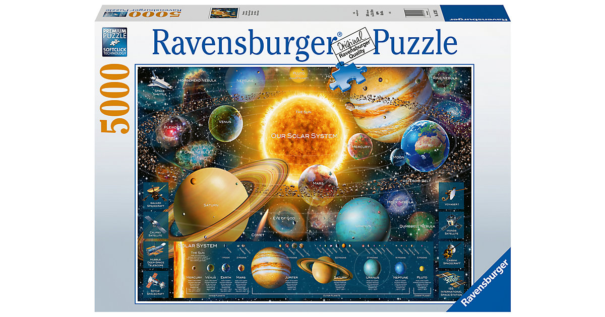 Puzzles: Ravensburger Puzzle 5000 Teile Planetsystem