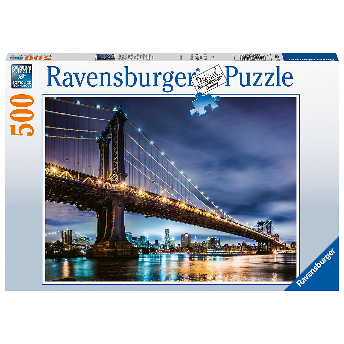 Ravensburger Puzzle 500 Teile New York die Stadt die niemals schläft
