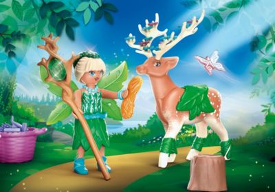 Playmobil 70806 Forest Fairy mit Seelentier Adventures of Ayuma Spielzeug Figur 