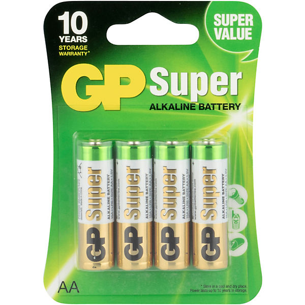 Batterien 4er Blister (AA, Mignon, LR 06, AM-3, UM-3)