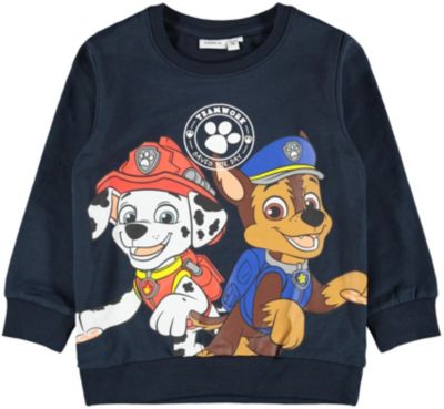 Sweatshirt Kinder Paw Patrol Pullover für Jungen Blau