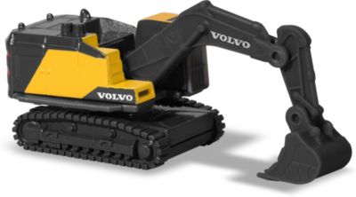 Creatix Construction Playset mit 5 Volvo Fahrzeugen Majorette 212050032 