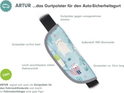 ARTUR Gurtpolster für Autogurte - Foret 2