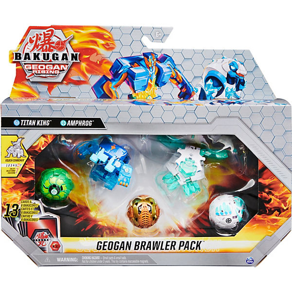 Bakugan - Geogan Brawler 5 Pack - Season 3.0