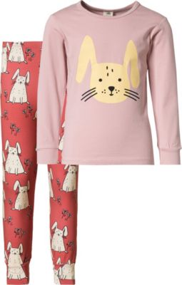 Mädchen Volle Fleece Winter Katze Pyjama Set mit Sparkle Ohren ~ 3-10 J Kinder 