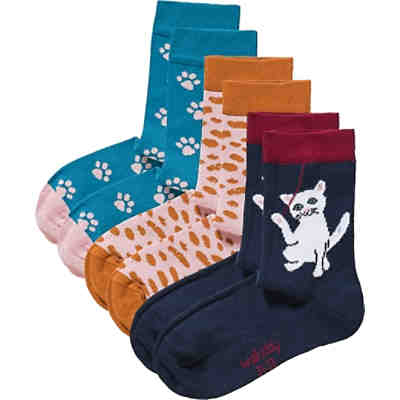 Kinder Socken CAT 3er Pack, Organic Cotton