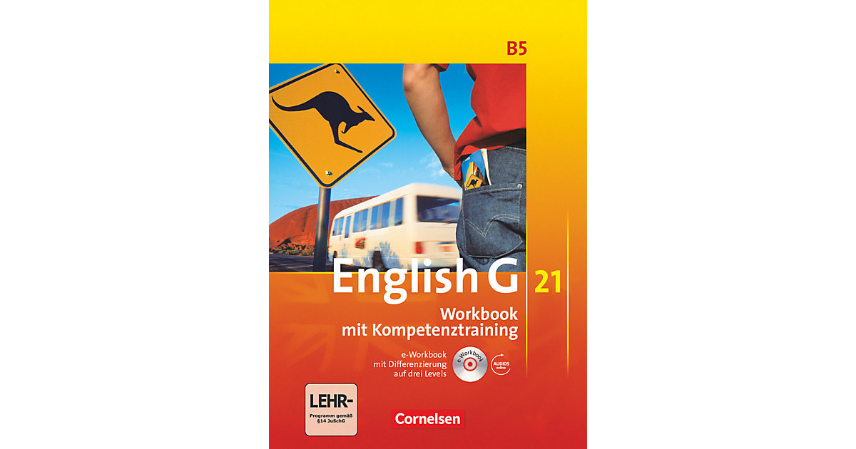Buch - English G 21, Ausgabe B: 9. Schuljahr, Workbook m. CD-ROM (e-Workbook) u. Audio-CD