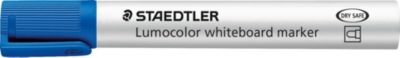 5x STAEDTLER Whiteboardmarker Lumocolor 2 mm Rundspitze blau nachfüllbar 351-3 