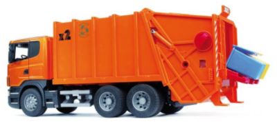 ,NEU, Bruder 42638 Mülltonne gelb für  Müllwagen Müllauto 02606-02607-03560 etc 