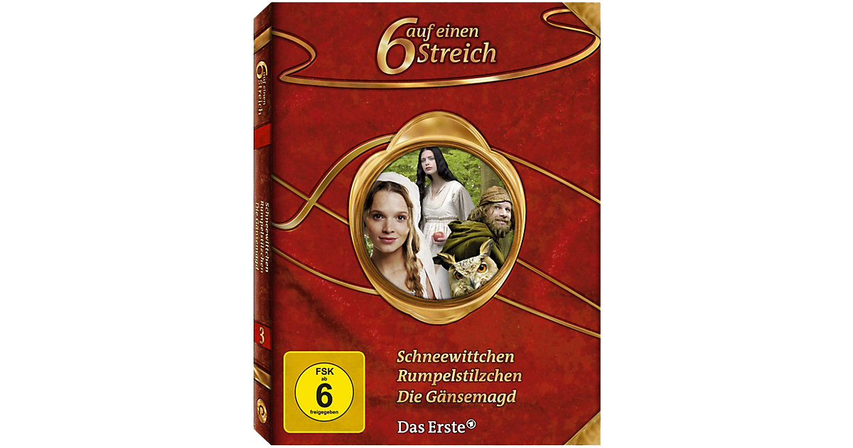 DVD Märchenbox - Sechs auf Einen Streich Vol. 3 Hörbuch