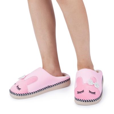 Onmygogo Tierhausschuhe Damen – Plüsch-Pantoffeln Mit Einhorn-Design, Gefüttert, Baumwollsohle, Warm & Kuschelig