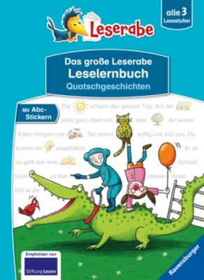 Image of Buch - Das große Leserabe Leselernbuch: Quatschgeschichten - Leserabe ab der 1. Klasse - Erstlesebuch Kinder ab 5 Jahren Kinder