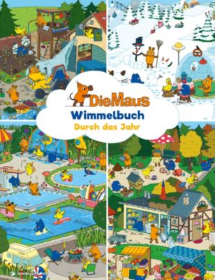 Image of Buch - Die Maus Wimmelbuch - Durch das Jahr