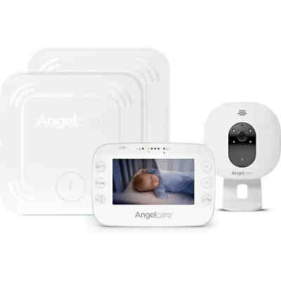 Angelcare® SmartSensor Pro 3: 3-in-1 Baby-Überwachung 
 Video + Audio + Bewegung mit zwei Wireless Sensormatten