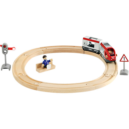 Железная дорога BRIO со светофором, 15 элементов от BRIO