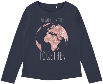 Langarmshirt NKFVEEN für Mädchen, Organic Cotton