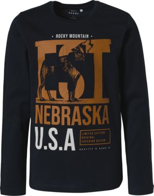 Langarmshirt NKMVICTOR für Jungen, Organic Cotton