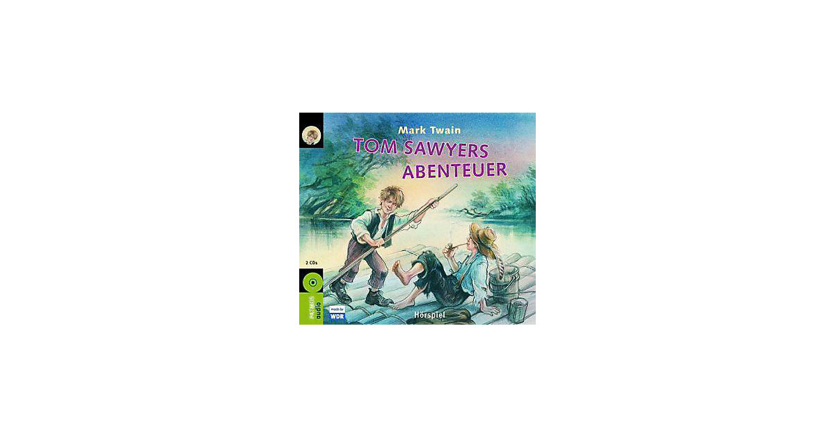 Tom Sawyers Abenteuer, 2 Audio-CDs Hörbuch