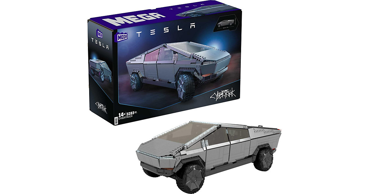 Spielzeug: Mattel Mega Construx Tesla Cybertruck