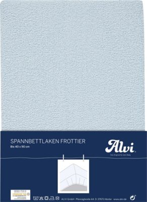 Weiß 100% Baumwolle Alvi Spannbetttuch für Kinderwagen & Wiege 40 x 90 cm 