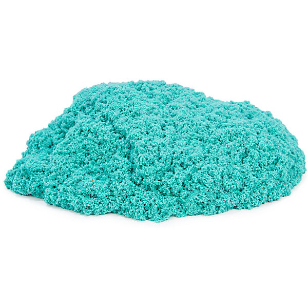 Kinetic Sand Schimmersand Petrol, 907 g blaugrüner Glitzersand für Indoor-Sandspiel