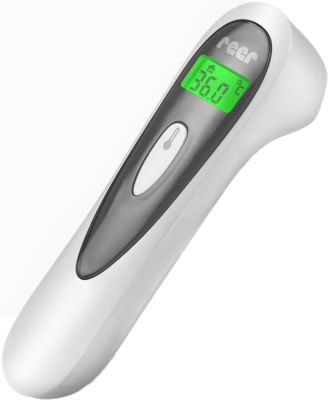 Objekte und Umgebungen Sofortige Ergebnisse 34 Messwerte 1 Sekunde Fieberthermometer Stirnthermometer Ohrthermometer Digitales Infrarot Thermometer für Babys Erwachsene kein Tastendruck 