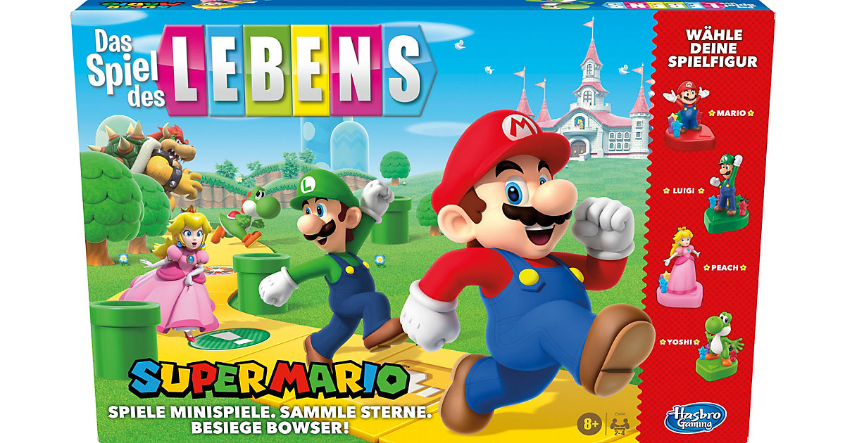 Brettspiele: Hasbro Das Spiel des Lebens Super Mario
