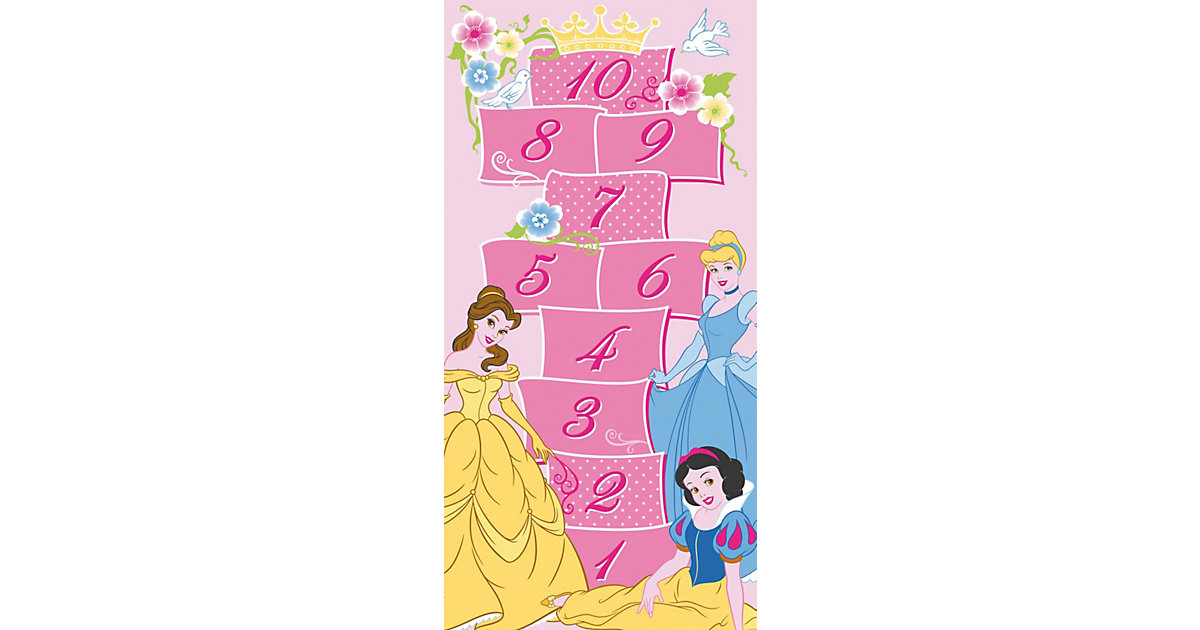Kinderteppich Disney Princess Hopscotch, 80 x 160 cm, rosa Kinderteppich Disney Princess Hopscotch, 80 x 160 cm, rosa