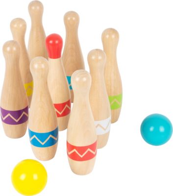 12pcs Kunststoff Kinder Bowlingspiel Kegelspiel Bowling Indoor Sport Spiele für 