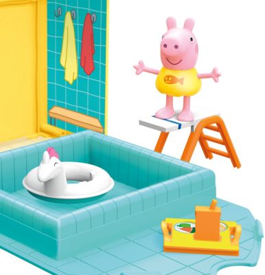 Peppa Pig Schwimmring Spielzeug aufblasbar Schwimmreif Schwimmreifen Peppa Wutz 