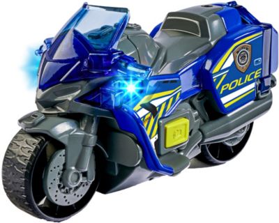 Dickie Toys 203712004 Police Bike Polizei Motorrad mit Sound und Licht NEU 