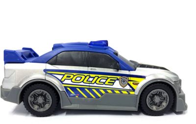 Baustelle Polizei Auto Spielzeugauto Police LED Licht Spound 