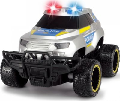Spielzeugauto mit Funkfernsteuerung DICKIE TOYS RC Police Offroader RTR 2-Kan 