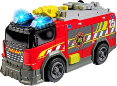 Kinder Spielzeug Dickie Toys SOS Feuerwehrauto Licht Sound 33 cm viel Zubehör 