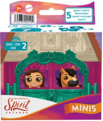 "Spirit – frei und ungezähmt“ Mini-Überraschungs-Spielset mit Pferdefiguren