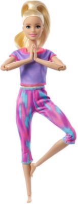 Barbie Yoga Matte Gymnastik Kleidung Schuhe Fashionista Puppe Kleidung Schuhe Konvolut