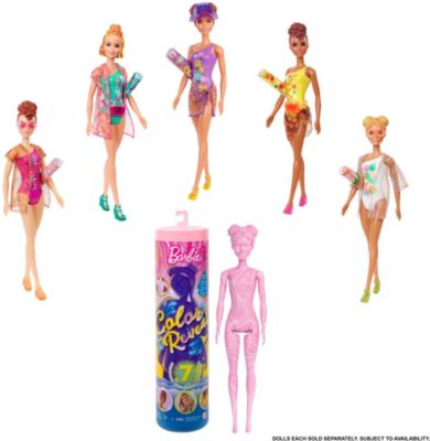 Barbie GTT25 Chelsea Color Reveal Puppe Spielzeug Sand Sonne Serie Mädchen 