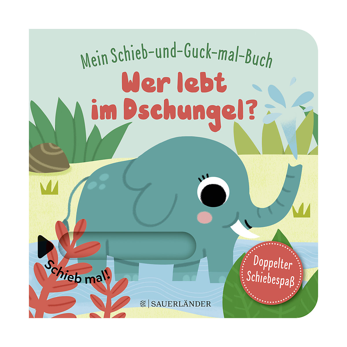 Sauerländer Verlag Mein Schieb & Guck-mal-Buch: Wer lebt im Dschungel?