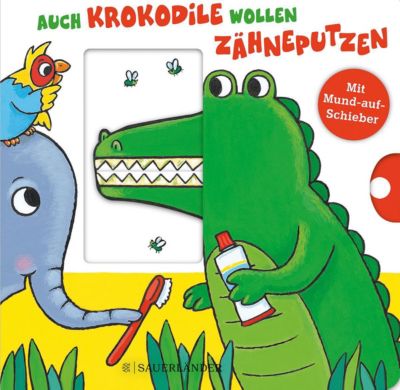 Auch Krokodile wollen Zähneputzen