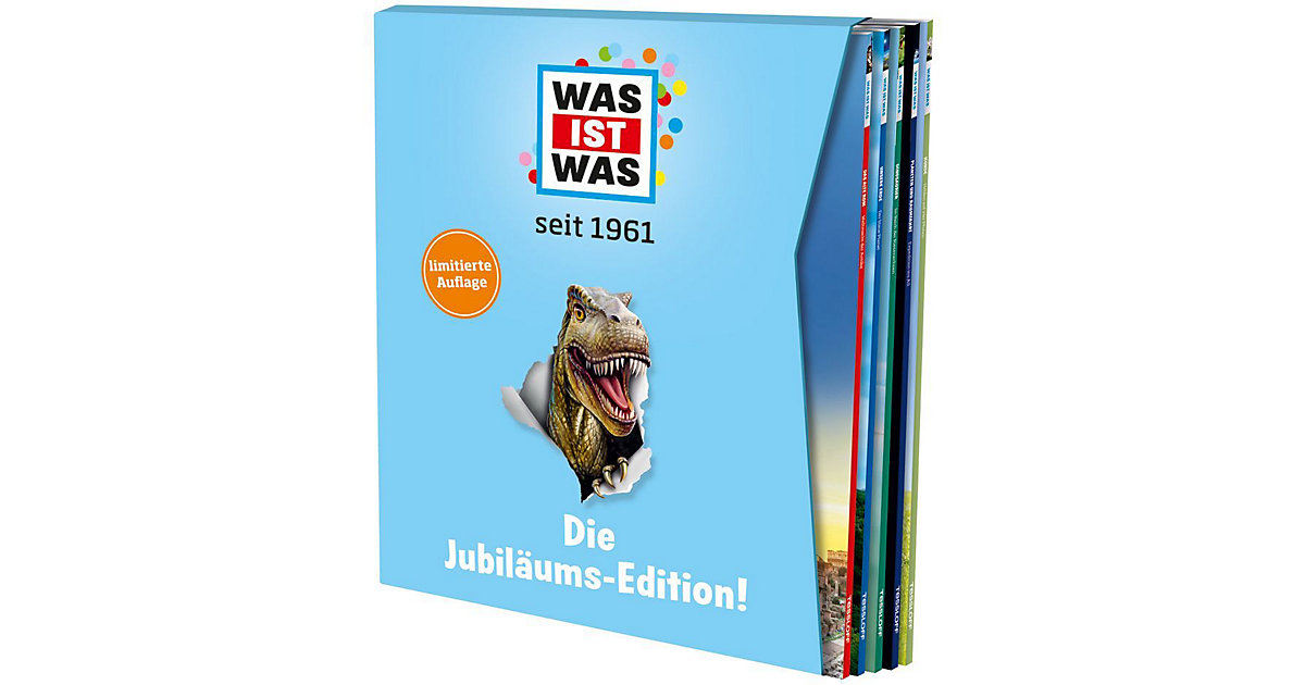 : Tessloff Verlag Buch - WAS IST WAS Die Jubiläums-Edition, 5 Bände im Geschenkschuber