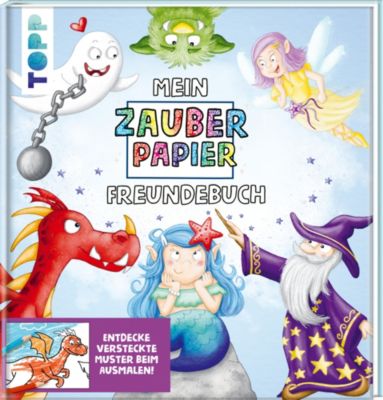 Image of Buch - Mein Zauberpapier Freundebuch Magische Wesen