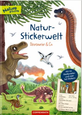 Image of Buch - Natur-Stickerwelt - Dinosaurier & Co.