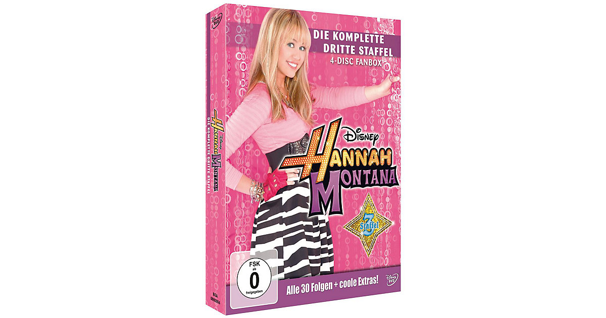 DVD Hannah Montana - Die komplette 3. Staffel DVD Hannah Montana - Die komplette 3. Staffel