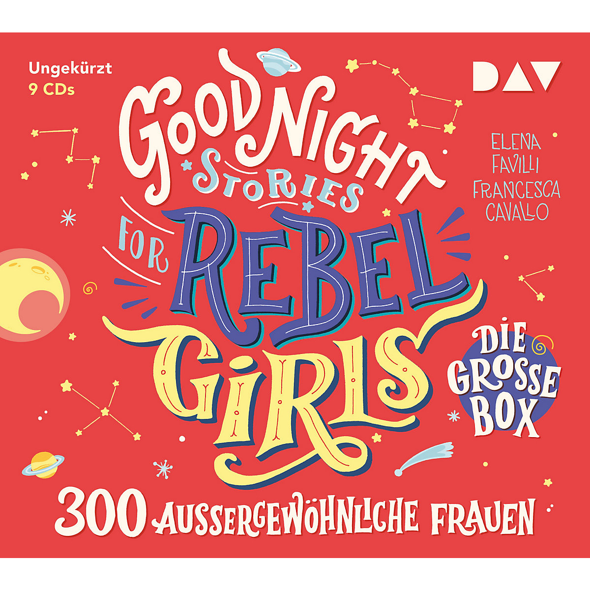 Good Night Stories for Rebel Girls Die große Box (9 CDs) 9 Audio-CD