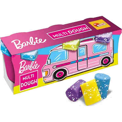 Barbie Knetset - Sommer mit Glitzerknete + Schablonen