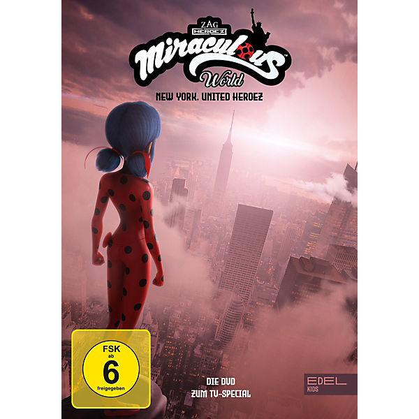 DVD Miraculous World Film Special: New York, United Heroez