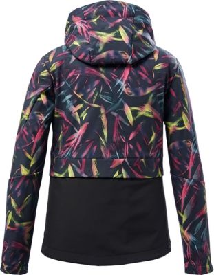 Softshelljacke KOW 18 GRLS SFTSHLL JCKT mit Kapuze für Mädchen 2