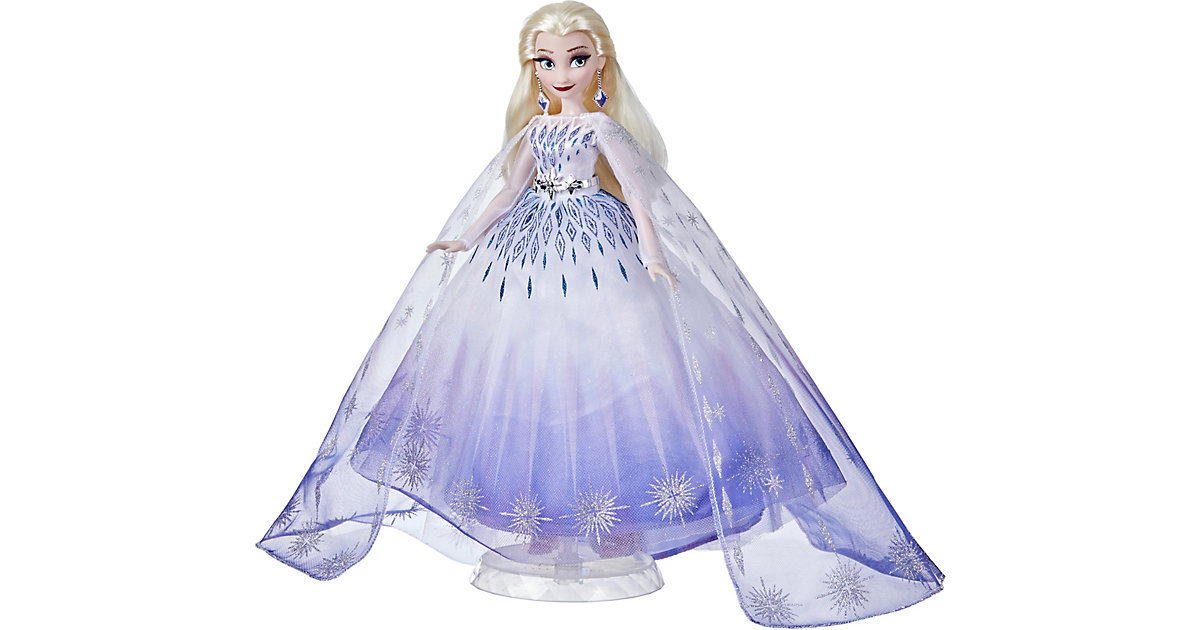 Spielzeug/Sammelfiguren: Hasbro Disney Prinzessin Style Serie Weihnachtsedition Elsa