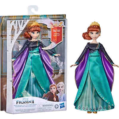 Disney Eiskönigin Traummelodie Anna singende Puppe, singt das Lied „So wird`s immer sein“ aus dem Disney Film Die Eiskönigin 2, Spielzeug für Kinder